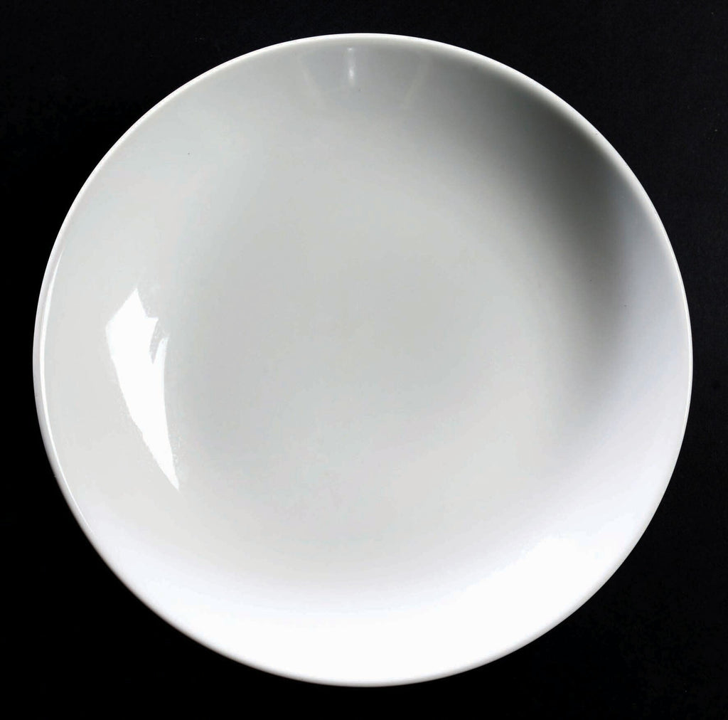 Genware Porcelain Coupe Plate 28cm (Box Of 6)