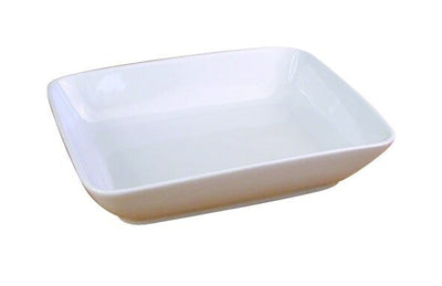 Genware Porcelain Rectangular Dish 16cm x 12cm  (Box Of 6)