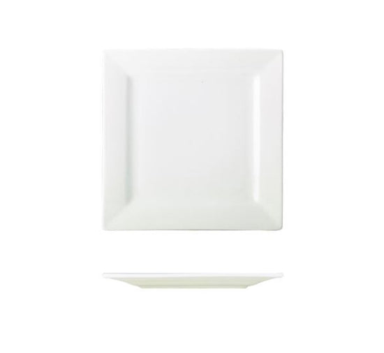 Genware Porcelain Square Plate 16cm (Box Of 6)