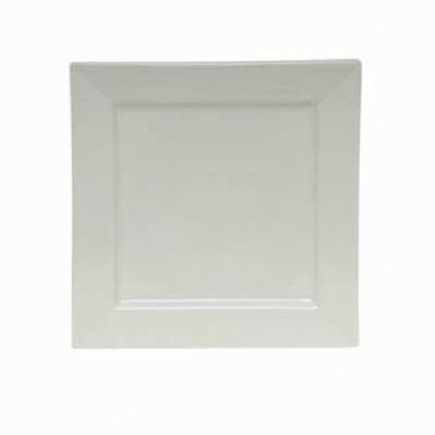 Genware Porcelain Square Plate 30cm (Box Of 6)