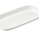Genware Porcelain Rectangular Rounded Edge Plate 19.5cm x 10cm (Box Of 6)