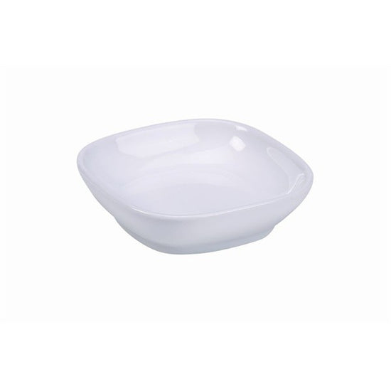 Genware Porcelain Ellipse Dish 6.9cm x 6.9cm (Box Of 24)