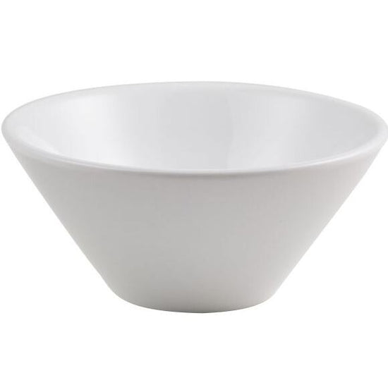 Genware Porcelain Low Conical Bowl 13.5cm x 6cm  34cl / 11.96oz (Box Of 6)