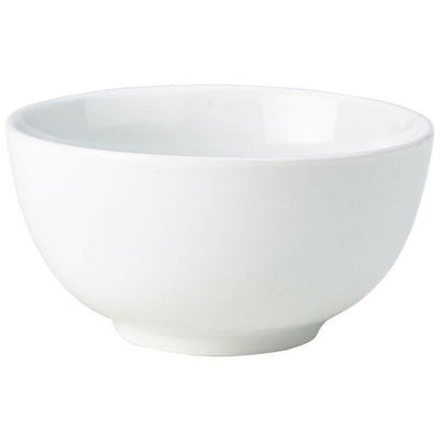 Genware Porcelain Rice Bowl 13cm 40cl / 14oz (Box Of 6)