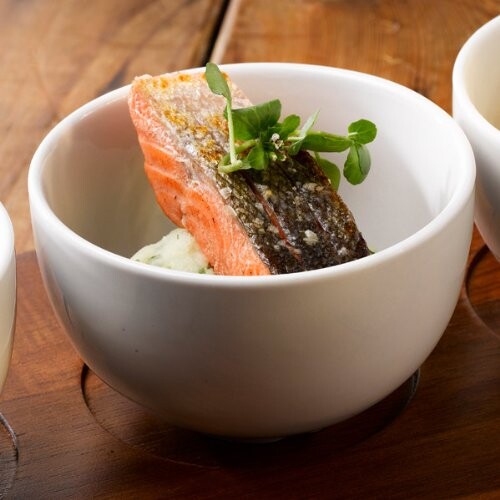 Genware Porcelain Chip/Soup Bowl 12cm (Box Of 6)