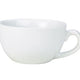 Genware Porcelain Bowl Shaped Cappuccino Cup 40cl / 14oz (Box Of 6)