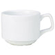 Genware Porcelain Stacking Cup 20cl / 7oz (Box Of 6)