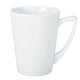 Genware Porcelain Angled Latte Mug 35cl / 12.31oz (Box Of 6)