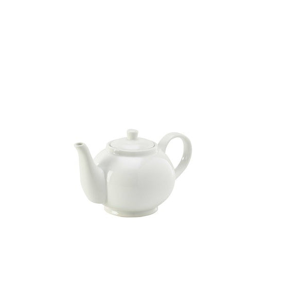 Genware Porcelain Teapot 45cl / 15.84oz (Box Of 6)