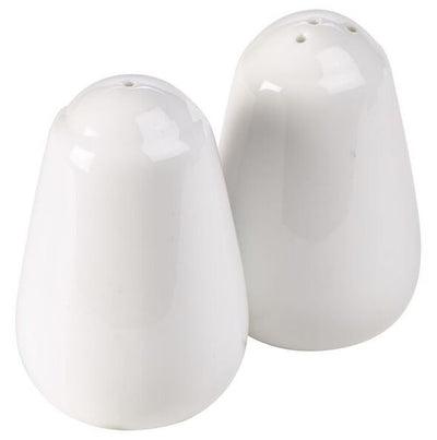 Genware Porcelain Pepper Pot 3"X2" (Box Of 6)