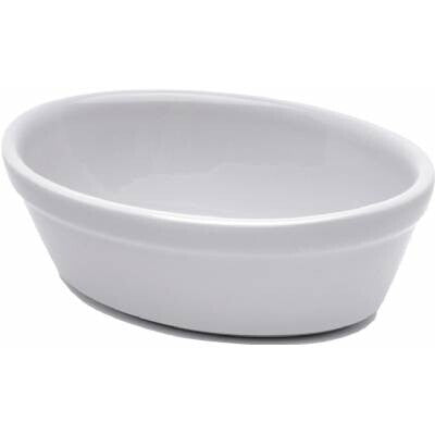 Genware Porcelain Oval Pie Dish 16cm (Box Of 6)