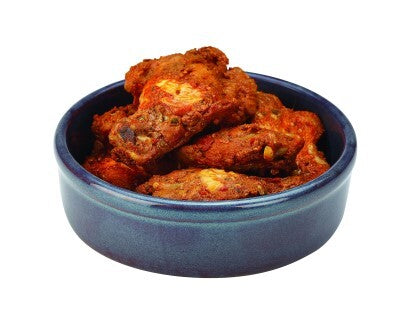 Rustic Stoneware Tapas Dish 14.5Cm Blue