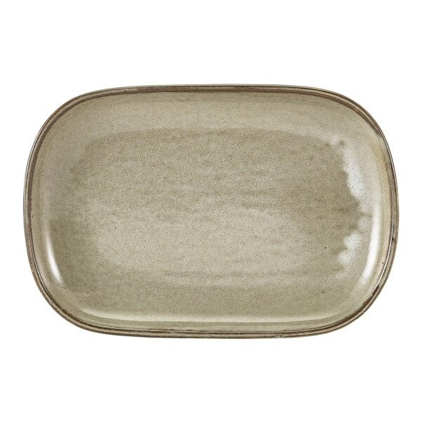 Terra Porcelain Rectangular Plate 24cm x 16.5cm (Box Of 12)
