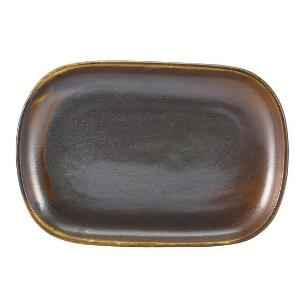 Terra Porcelain Rectangular Plate 24cm x 16.5cm (Box Of 12)
