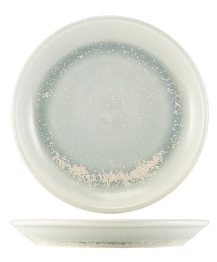 Terra Porcelain Coupe Plate 19cm (Box Of 6)