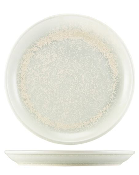 Terra Porcelain Coupe Plate 24cm (Box Of 6)