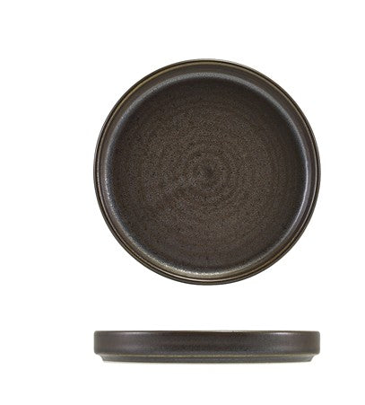 Terra Porcelain Low Presentation Plates 14cm x 2cm (Box Of 12)