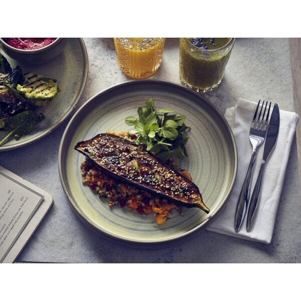 Terra Porcelain Presentation Plate 21cm x 2.1cm (Box Of 6)