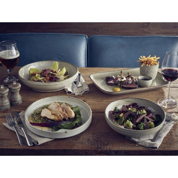 Terra Porcelain Coupe Bowl 23cm x 6cm (Box Of 6)