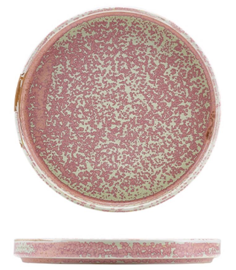 Terra Porcelain Low Presentation Plate 18cm (Box Of 6)