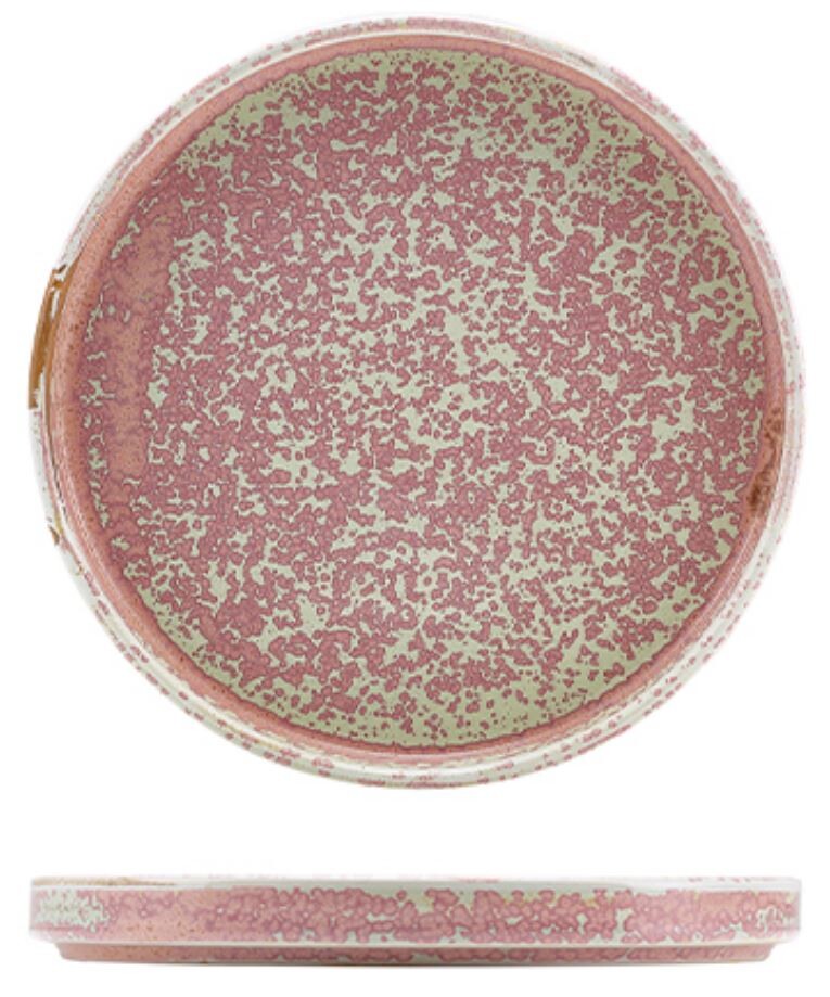 Terra Porcelain Low Presentation Plate 21cm (Box Of 6)
