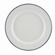 Enamel Tableware Wide Rim Plate 20cm