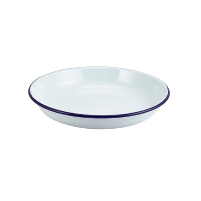Enamel Tableware Rice / Pasta Plate 18cm x 2.8cm