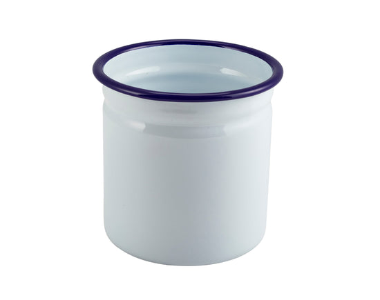 Enamel Tableware Cutlery Holder 11 x 11.5cm