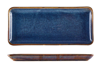 Terra Porcelain Rectangular Platter 27cm X 12.5cm (Box Of 6)