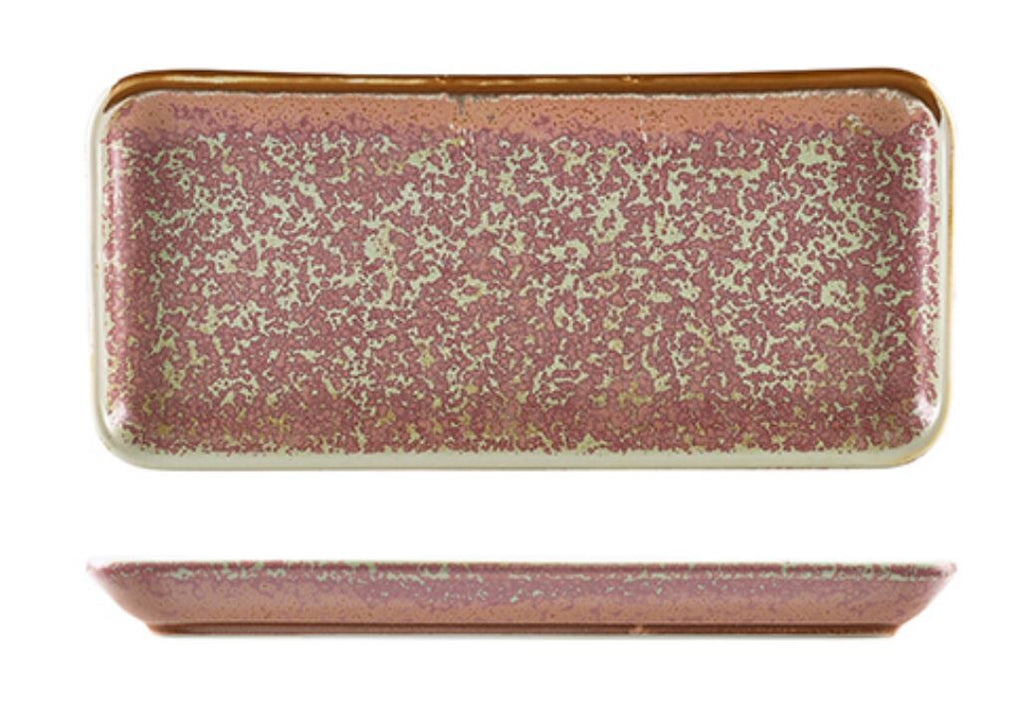 Terra Porcelain Rectangular Platter 27cm X 12.5cm (Box Of 6)