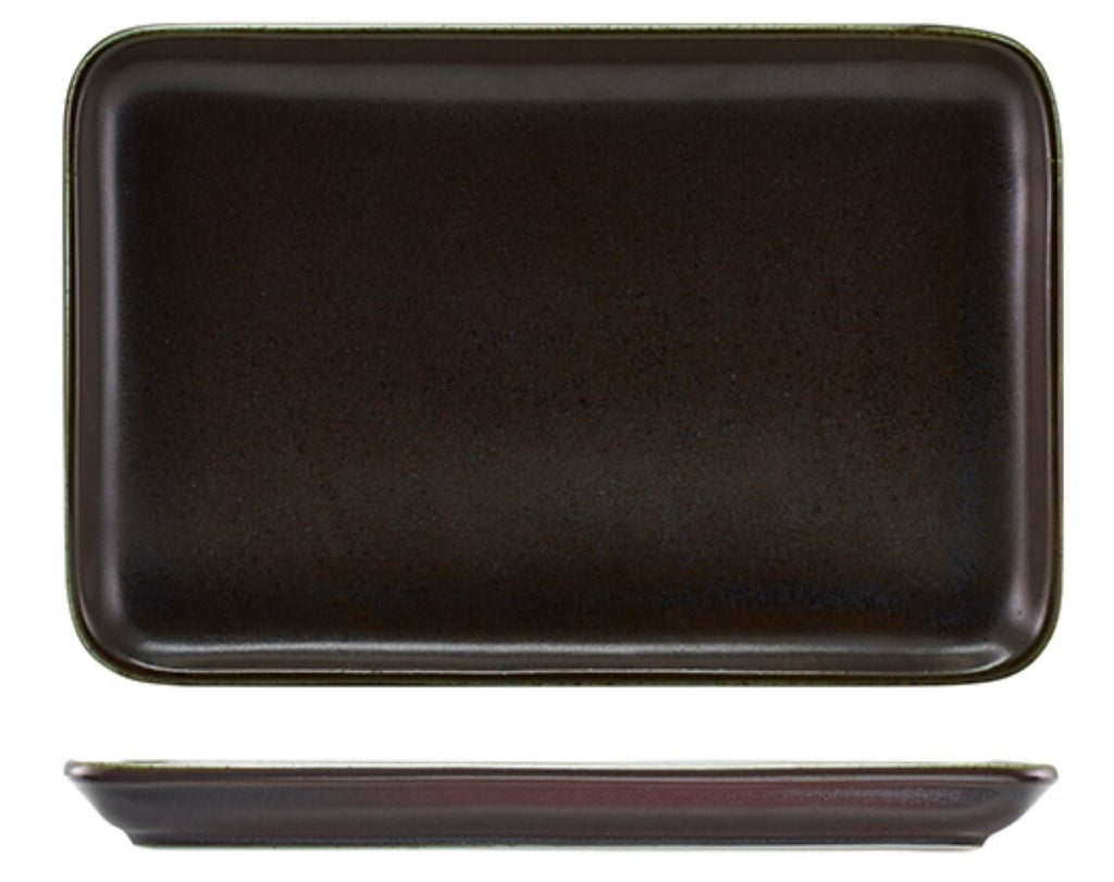 Terra Porcelain Rectangular Platter 30cm x 20cm (Box Of 3)