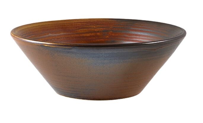 Terra Porcelain Conical Bowl 14cm Dia (Box Of 6)