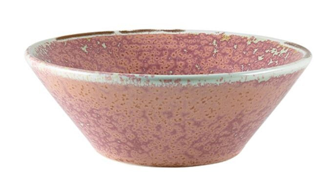 Terra Porcelain Conical Bowl 14cm Dia (Box Of 6)