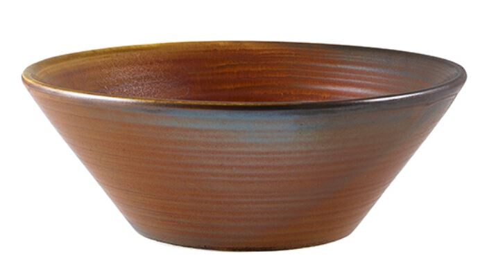 Terra Porcelain Conical Bowl 16cm Dia (Box Of 6)