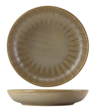 Terra Porcelain Scalloped Coupe Bowl 25.4cm x 4.5cm (Box Of 6)