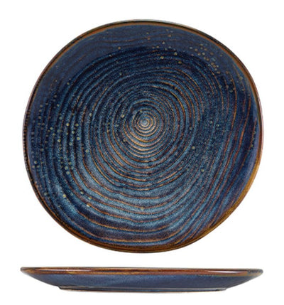 Terra Porcelain Organic Plate 25cm (Box Of 6)