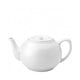 Pure White Porcelain Teapot 120cl / 42.23oz (Box Of 6)