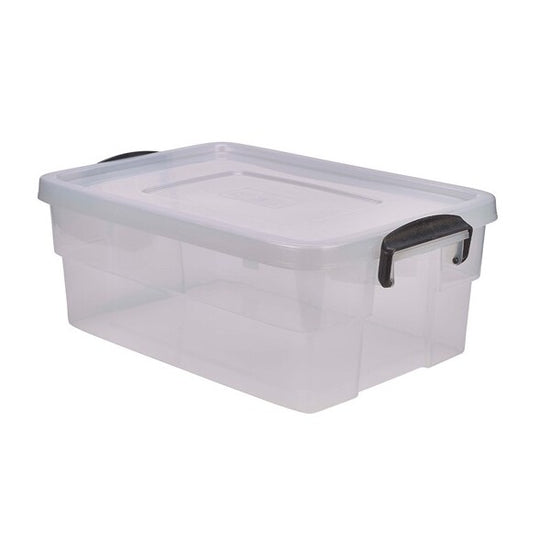 Storage Container With Clip Handles 38 Ltr 59 X 40 X 22cm (Pack Of 4)