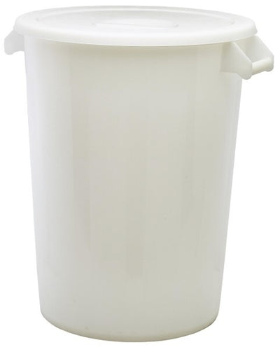 Polyethylene Bin Lid White 53cm (Dia)