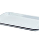 Enamel Serving Tray White 33.5 x 23.5 x 2.2cm (Box Of 6)