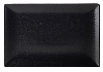 Luna Stoneware Black Rectangular Plate 30 x 20cm (Box Of 6)