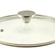 Genware Glass Lid For Cast Aluminium Casserole Dish 24cm
