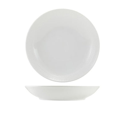 Incise Porcelain Solara Coupe Bowl 25.5cm (Box Of 4)