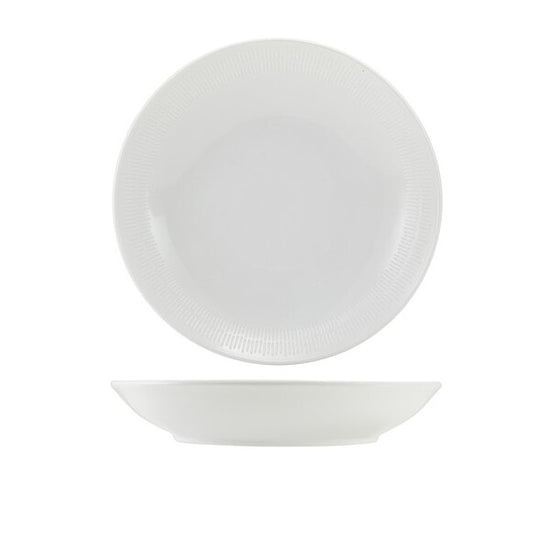 Incise Porcelain Solara Coupe Bowl 25.5cm (Box Of 4)