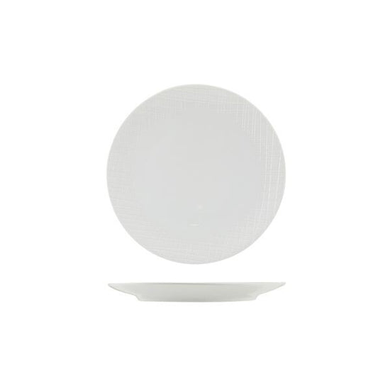 Incise Porcelain Lavara Coupe Plate 23cm (Box Of 6)