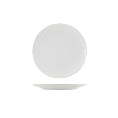 Incise Porcelain Solara Coupe Plate 23cm (Box Of 6)