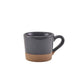 Genware Kava Dark Grey Stoneware Coffee Cup 28.5cl/ 10oz (Box Of 6)