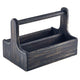 Large Wooden Table Caddy 25 X 15.3 X 17.9cm
