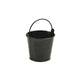 Serving Bucket Galvanised Steel Black 10 x 7.7 x 9cm 50cl / 17.6oz (Box Of 12)