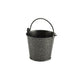 Serving Bucket Galanised Steel Silver 10 x 7.7 x 9cm 50cl / 17.6oz (Box Of 12)